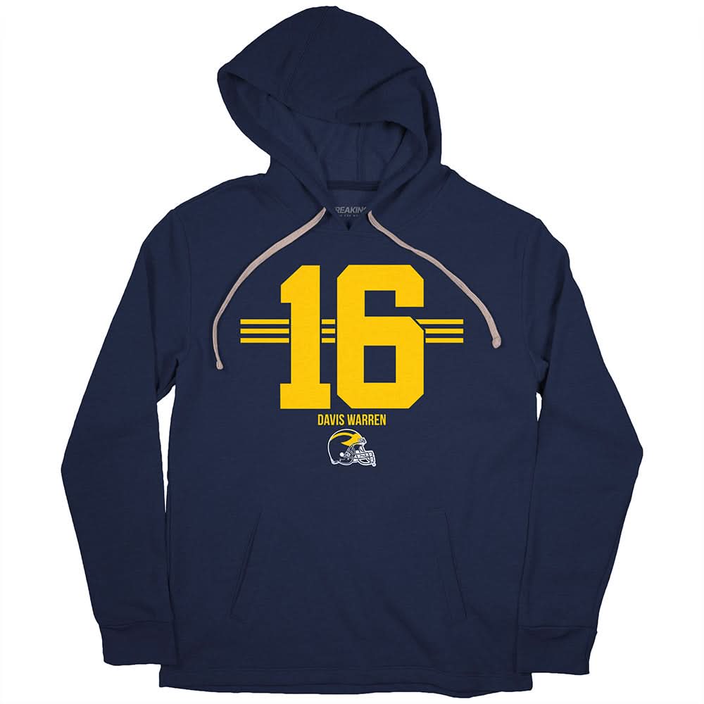 Michigan Football: Davis Warren 16 Stripe 2
