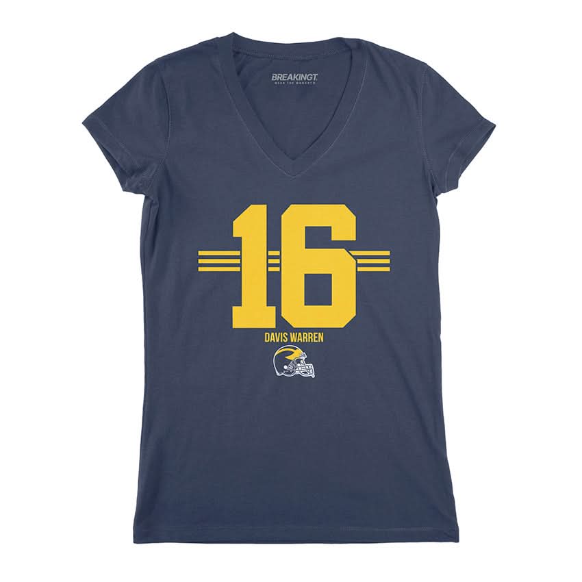 Michigan Football: Davis Warren 16 Stripe 3