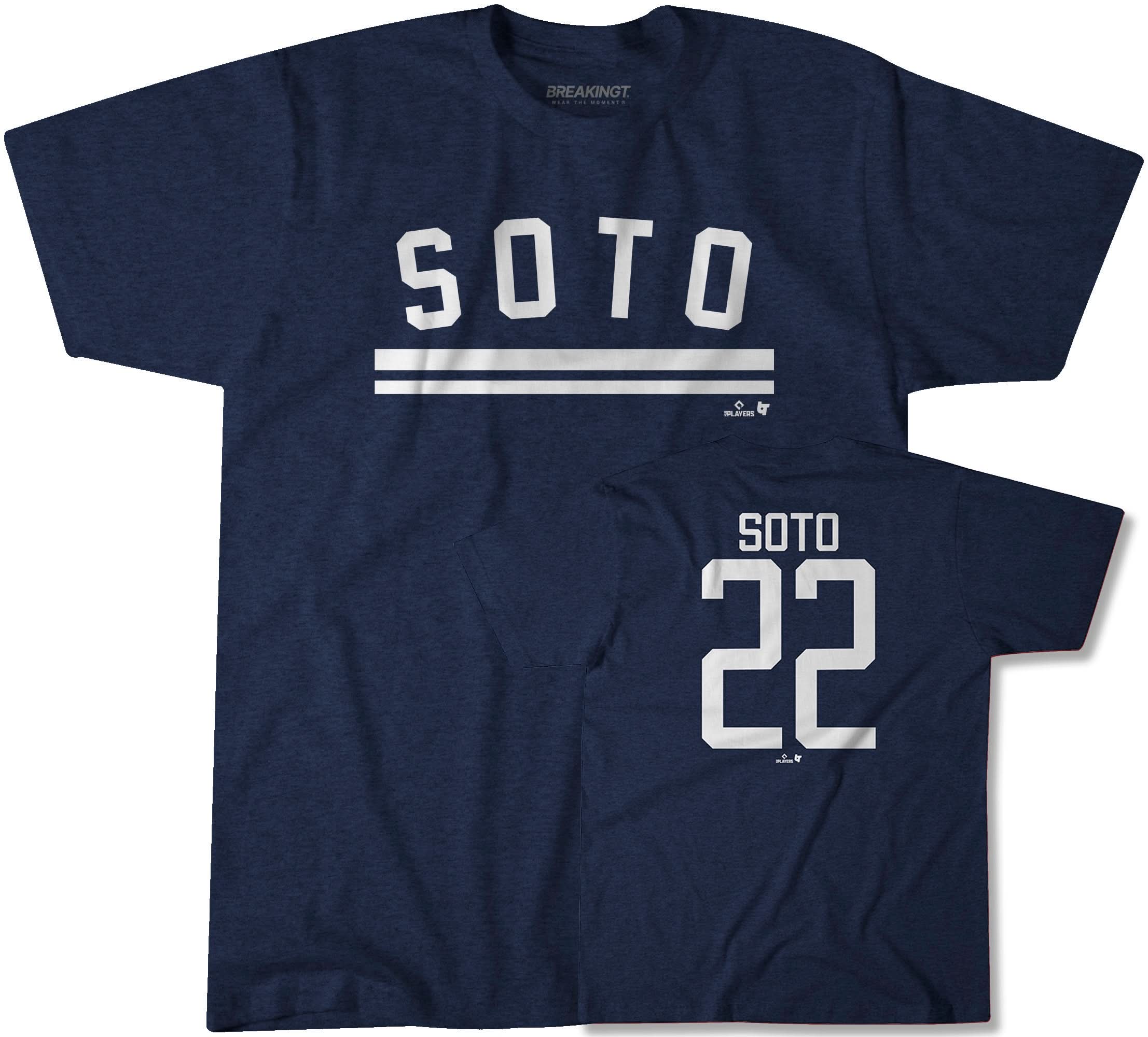Juan Soto Jersey T-Shirt (Name & Number) - New York Baseball 1