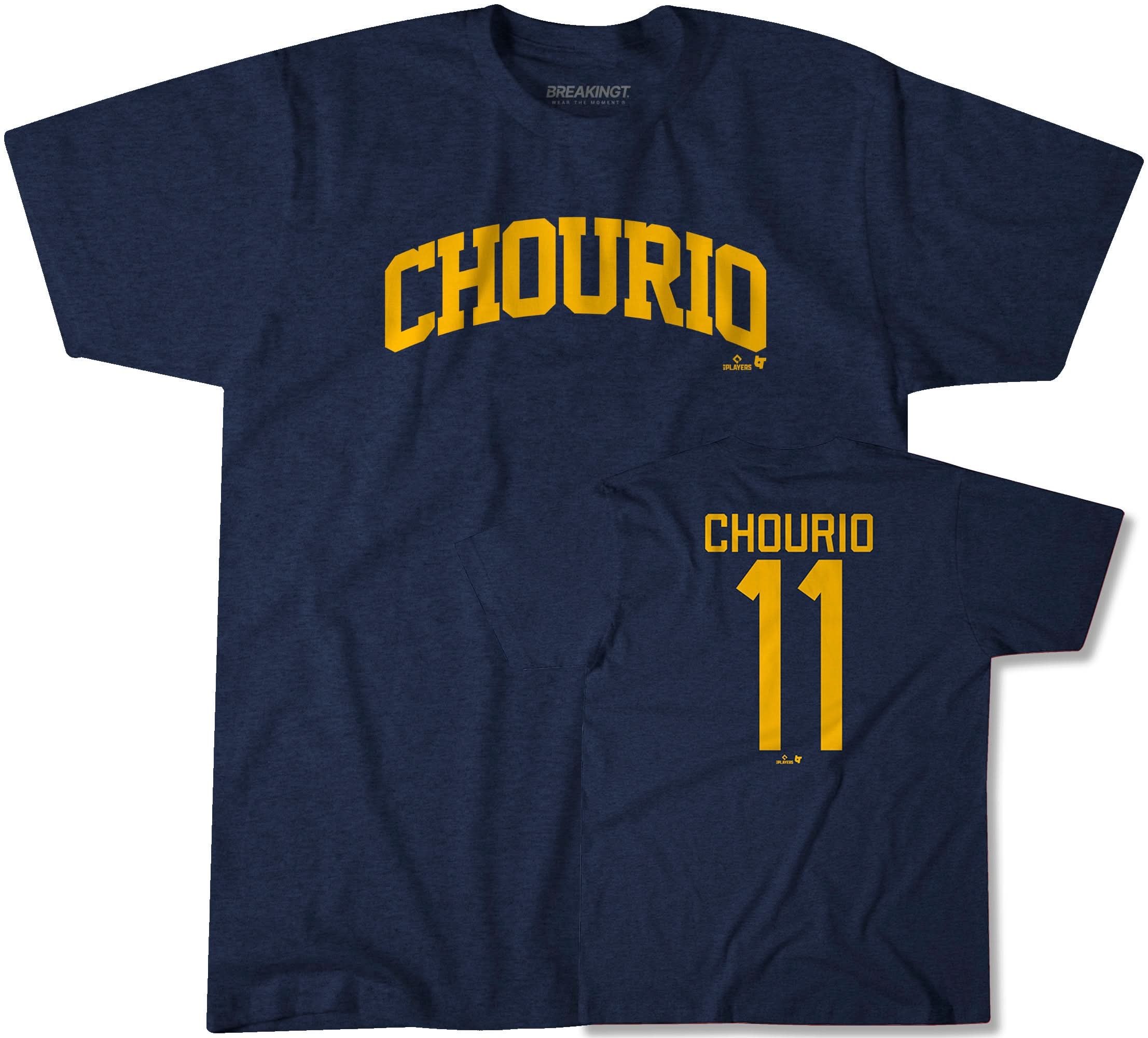 Jackson Chourio Jersey T-Shirt (Name & Number) - Milwaukee Baseball 1