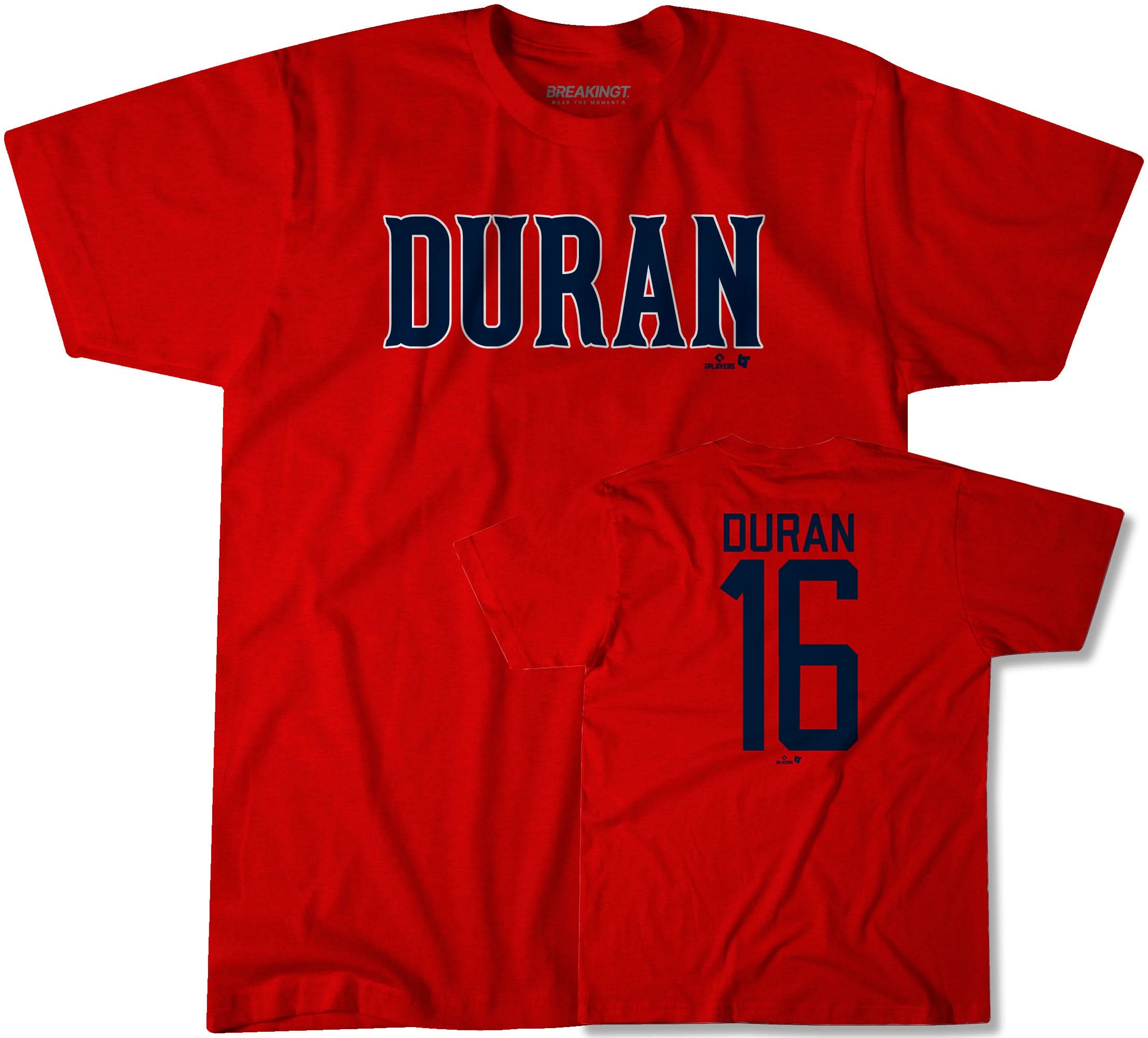 Jarren Duran Jersey T-Shirt (Name & Number) - Boston Baseball 1