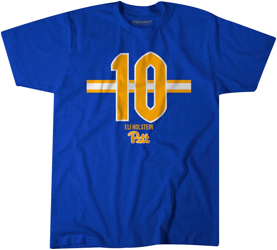 Pitt Football: Eli Holstein 10 Stripe 1