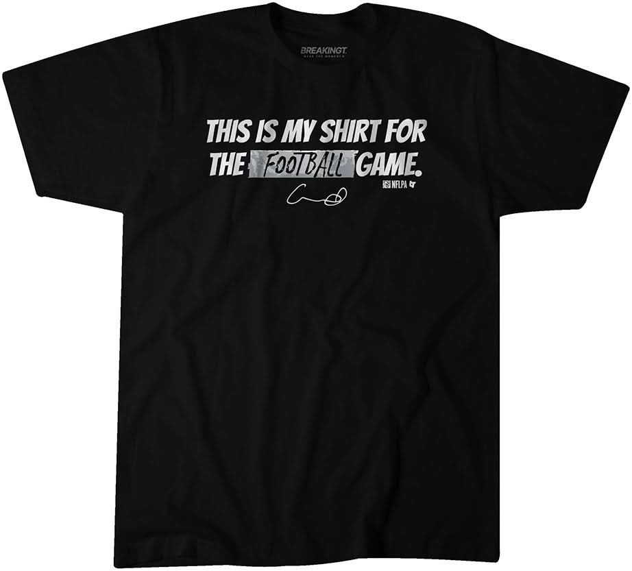 Creed Humphrey: This Is My Shirt for the Football Game 1