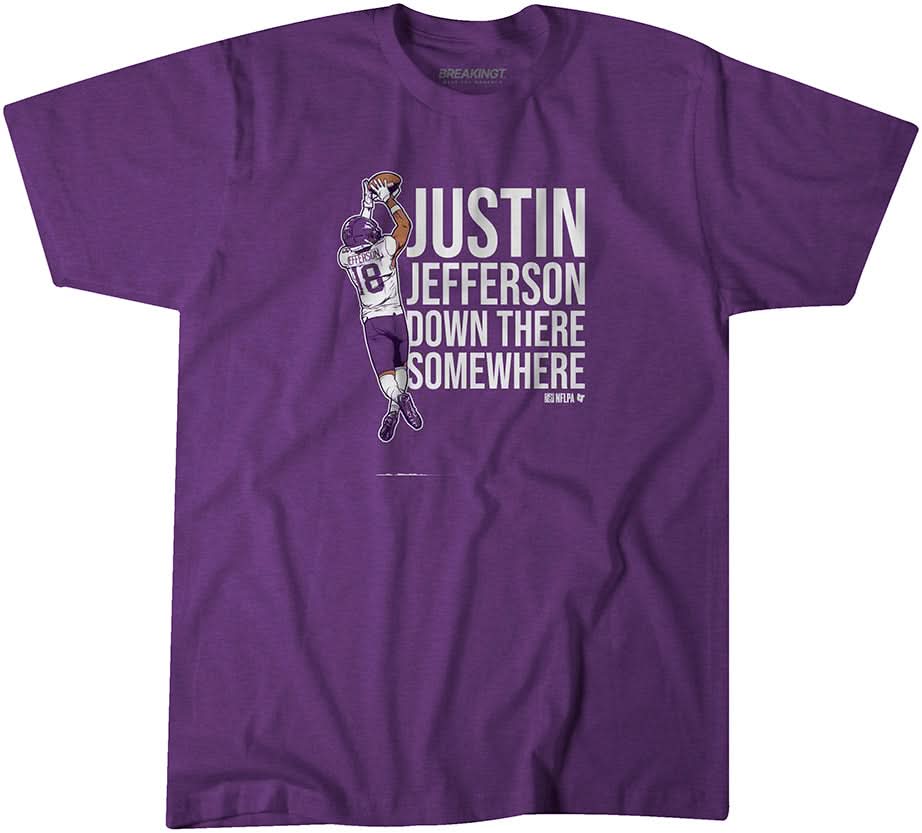 Justin Jefferson Down There Somewhere 1