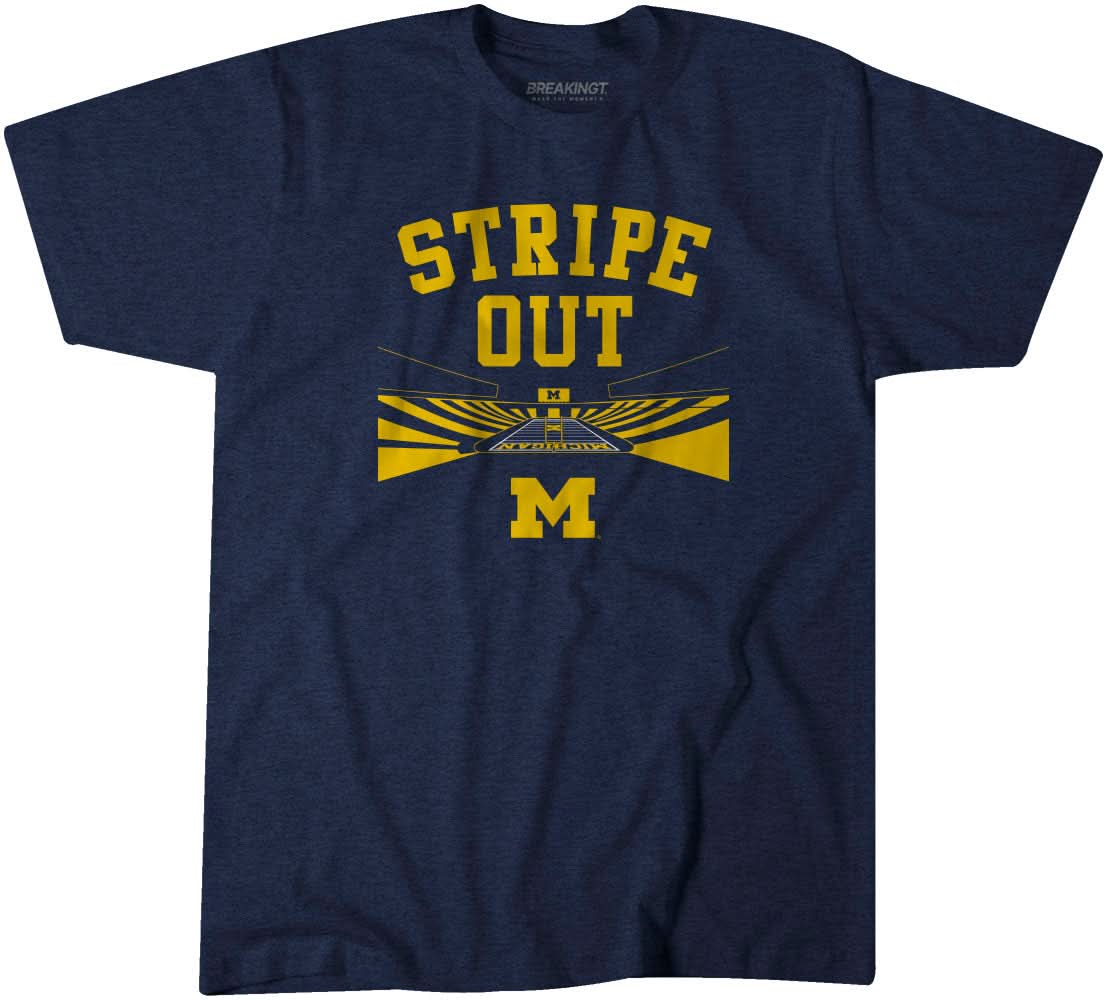 Michigan Football: Big House Stripe Out 1