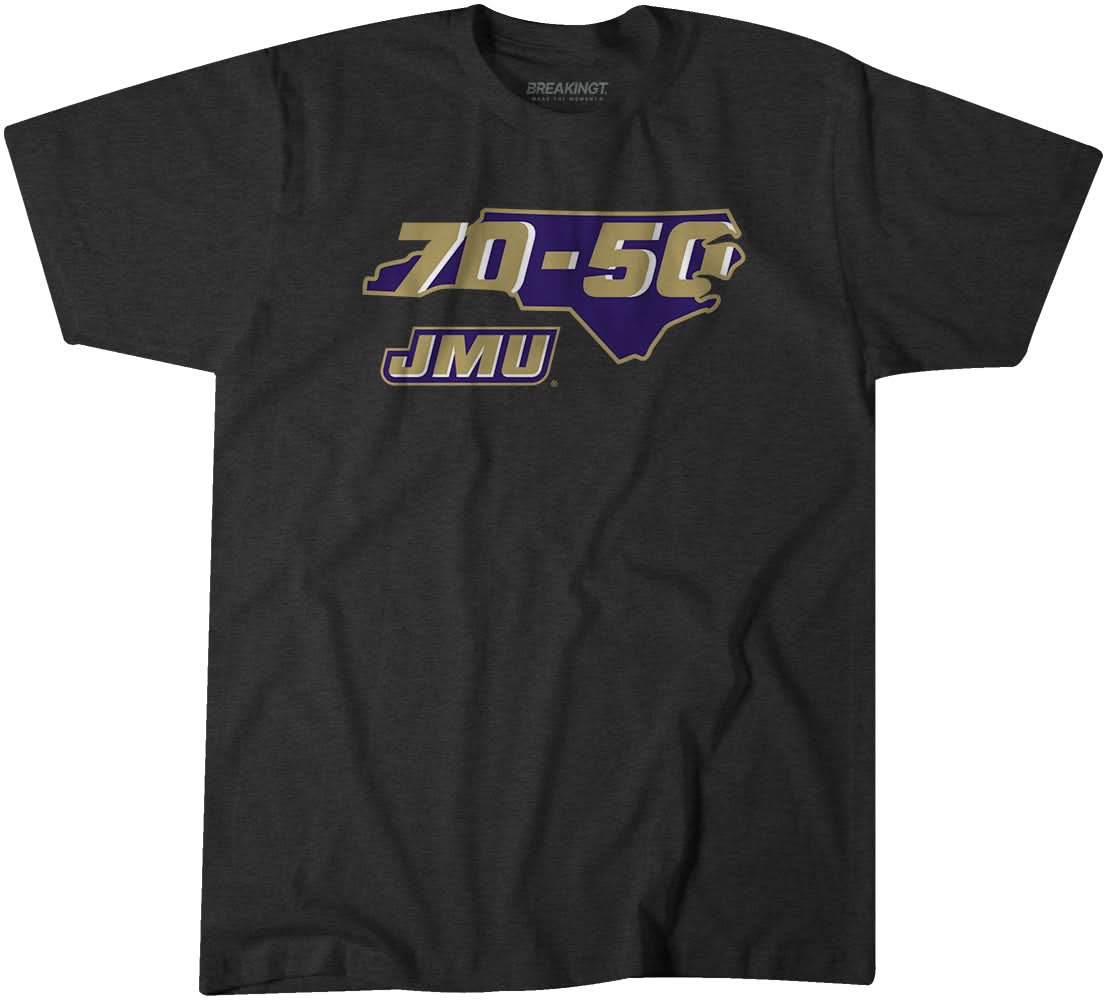 JMU Football: 70-50 1