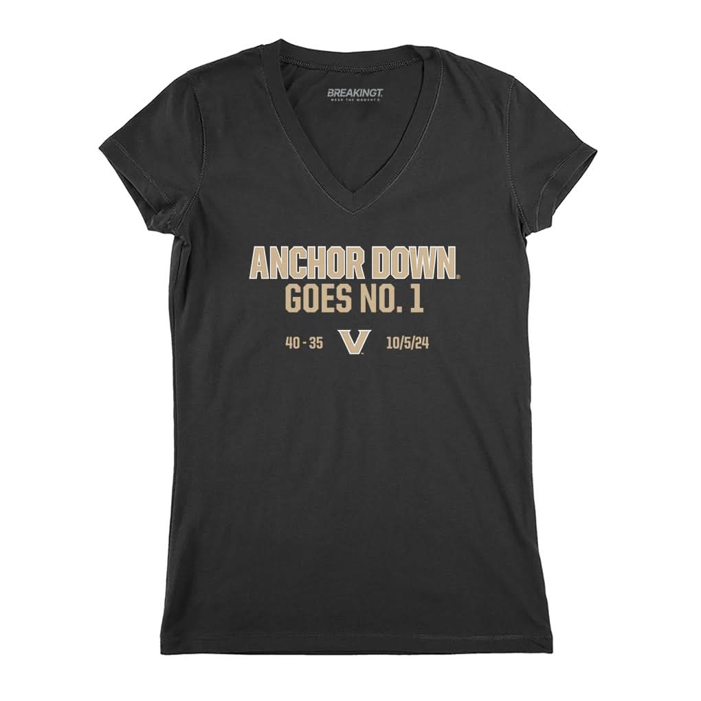 Vanderbilt Football: Anchor Down Goes No. 1 3