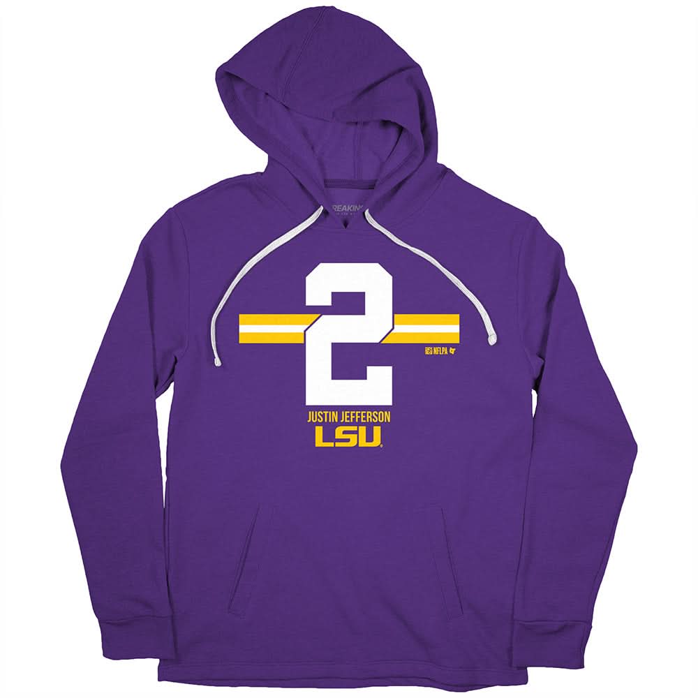 LSU Football: Justin Jefferson 2 Stripe 2