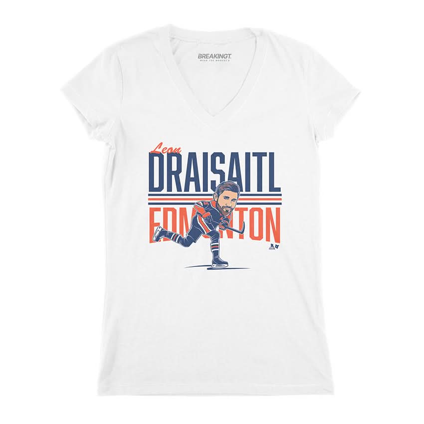 Leon Draisaitl: Center Ice Caricature 3