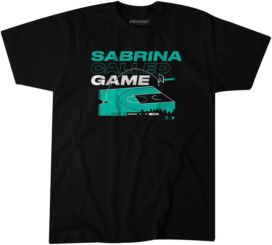 Sabrina Ionescu: Called Game from the Logo 1