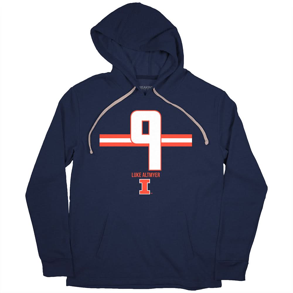 Illinois Football: Luke Altmyer Number Stripe 2