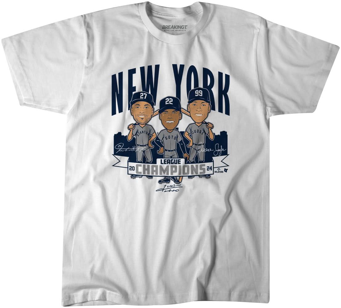 New York Baseball: League Champions Caricatures 1