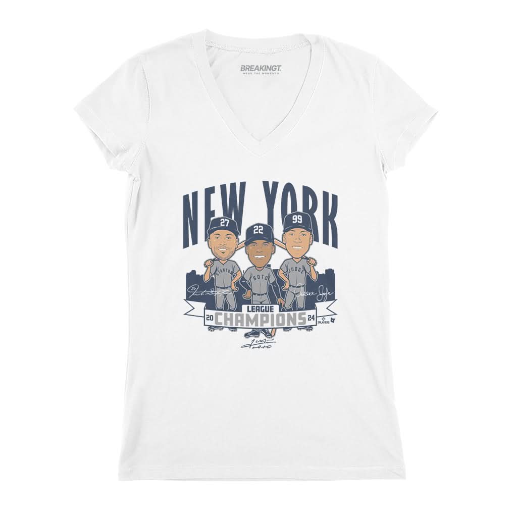 New York Baseball: League Champions Caricatures 3