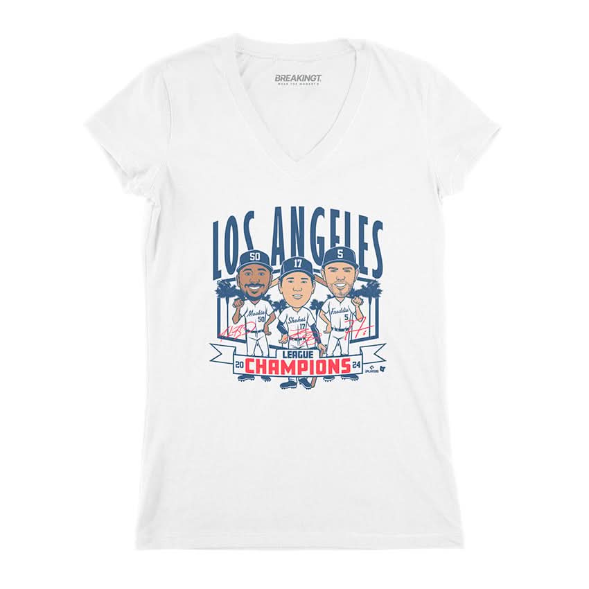 Los Angeles Baseball: League Champions Caricatures 3