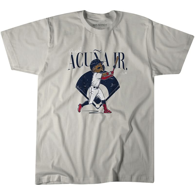 Ronald Acuna Jr.: Diamond Caricature 1