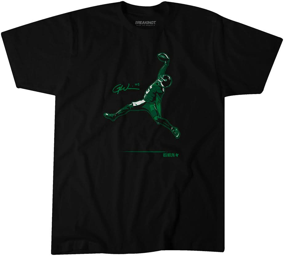 Garrett Wilson: One-Handed Air Catch 1
