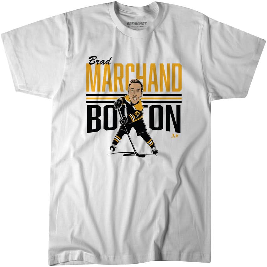 Brad Marchand: Center Ice Caricature 1