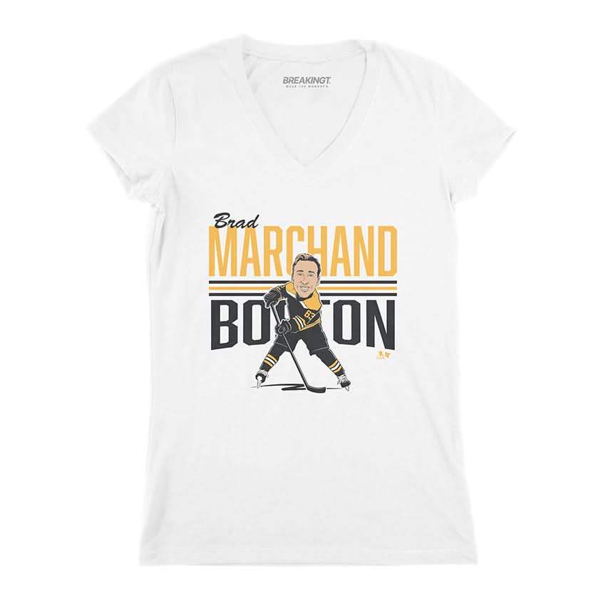 Brad Marchand: Center Ice Caricature 3