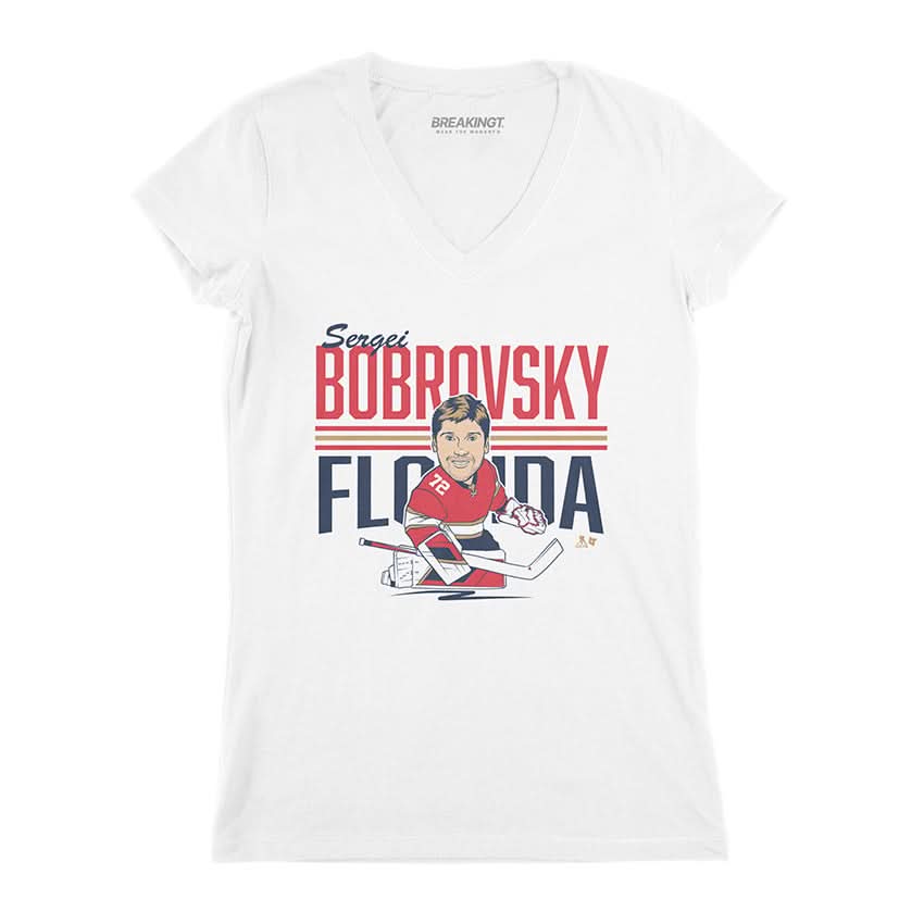 Sergei Bobrovsky: Center Ice Caricature 3
