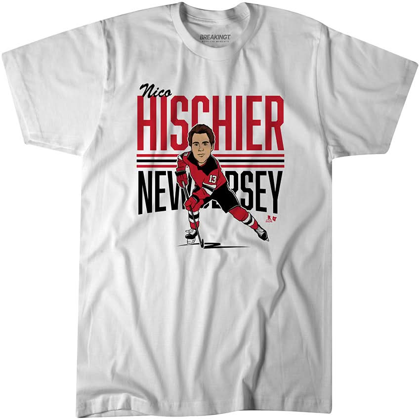 Nico Hischier: Center Ice Caricature 1
