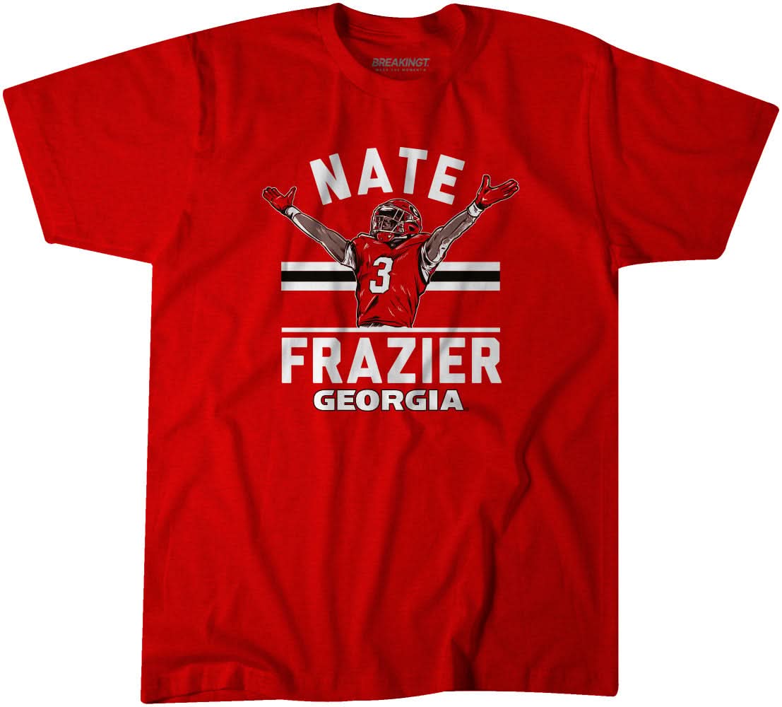Georgia Football: Nate Frazier TD Pose 1