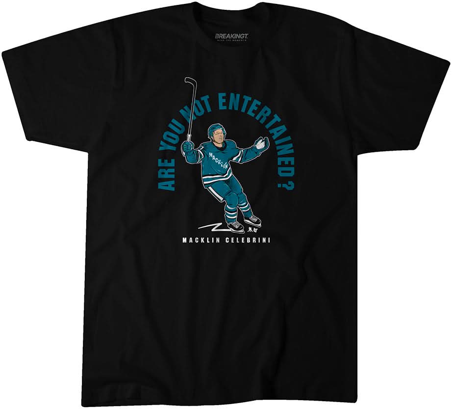 Macklin Celebrini: Are You Not Entertained? 1