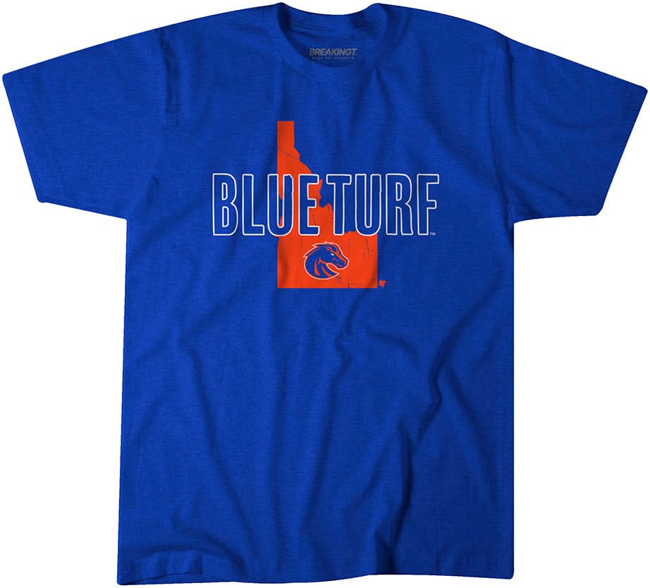 Boise State Hometown Tee: Blue Turf 1