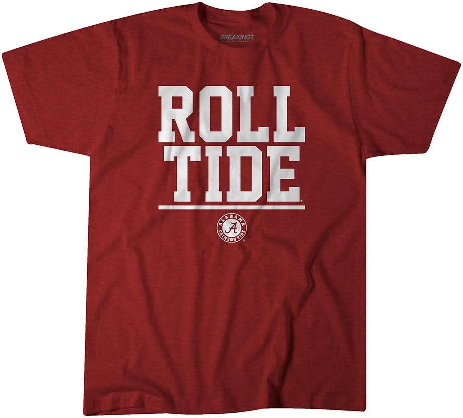 Alabama Crimson Tide Slogan: Roll Tide 1