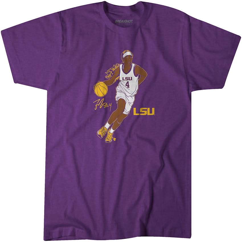 LSU Basketball: Flau'jae Johnson Superstar Pose 1