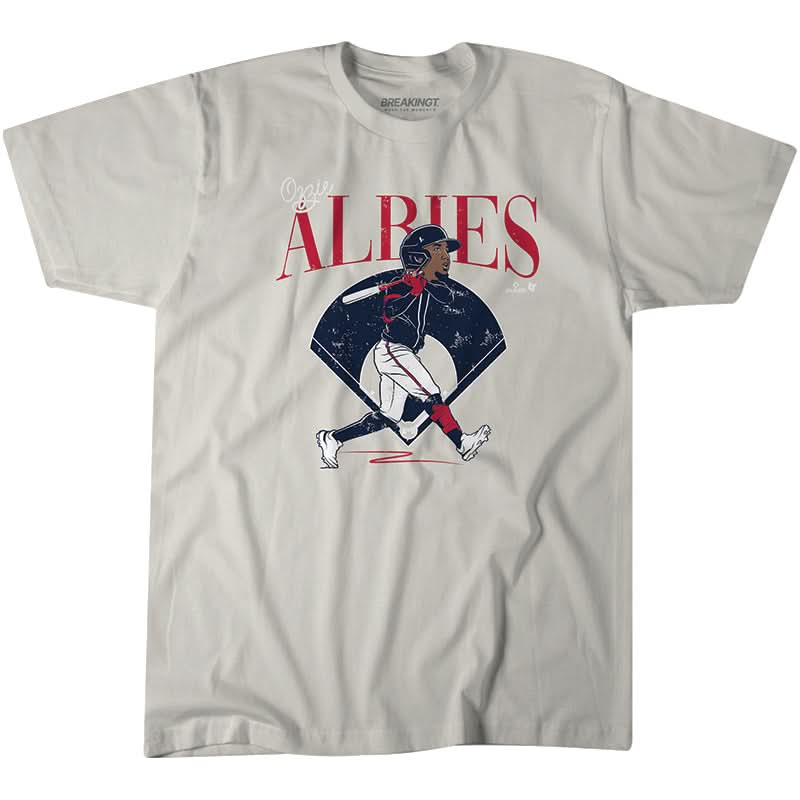 Ozzie Albies: Diamond Caricature 1