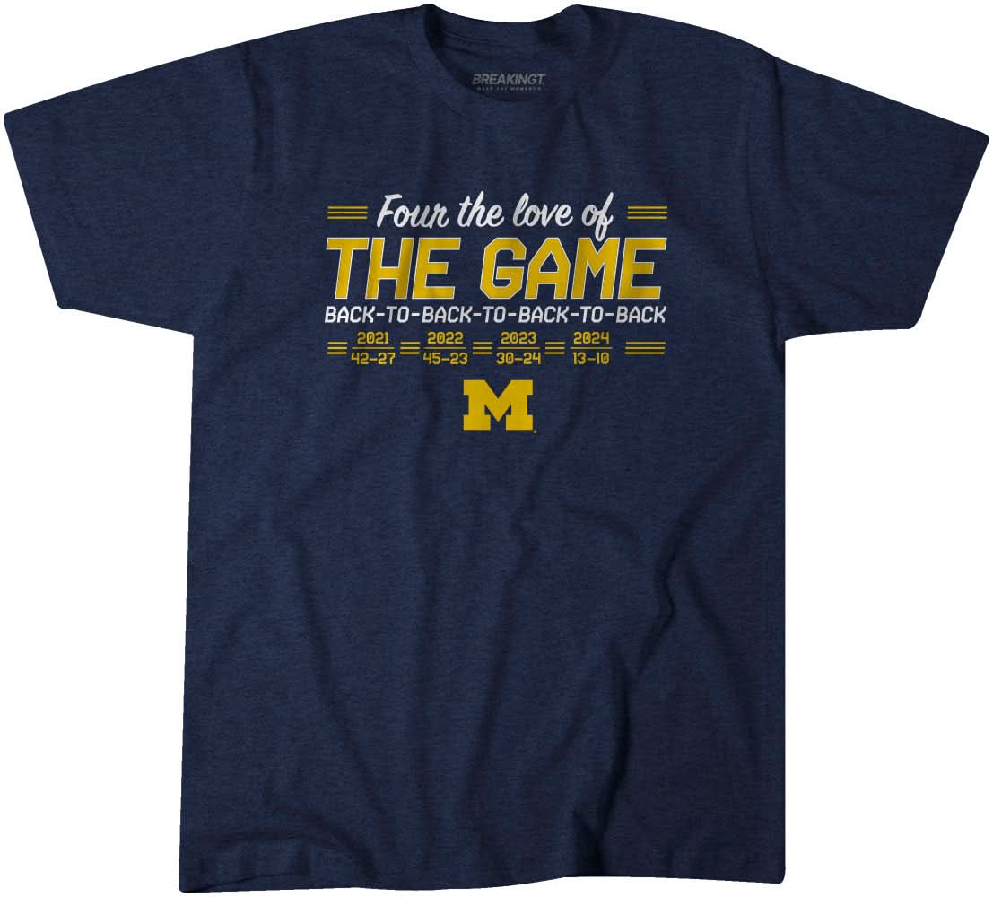 Michigan Football: Back-to-Back-to-Back-to-Back In The Game 1