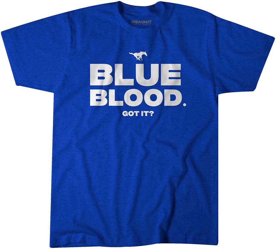 SMU Mustangs: Blue Blood. Got It? 1