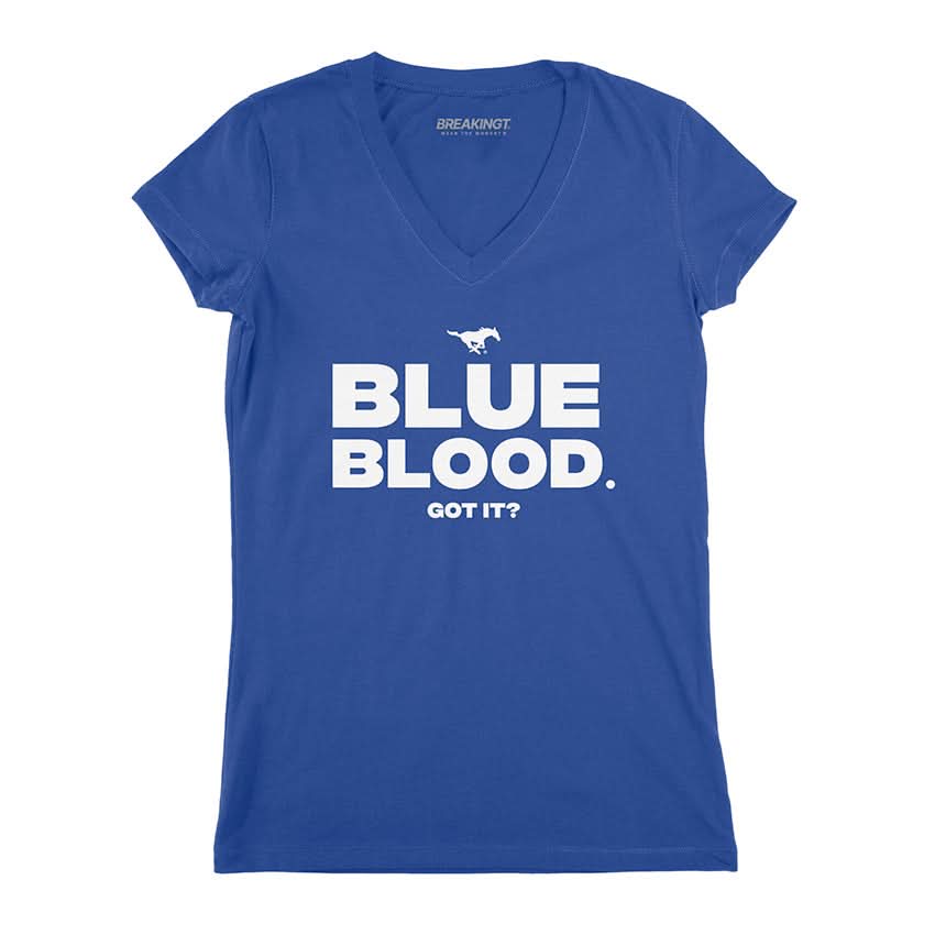 SMU Mustangs: Blue Blood. Got It? 3