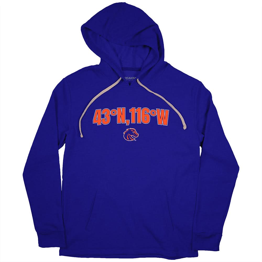 Boise State Football: 43 N, 116 W 2