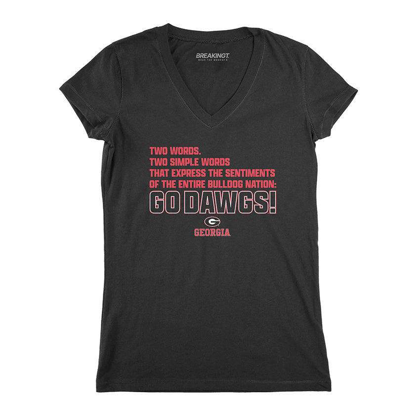 Georgia Bulldogs: Two Simple Words 3