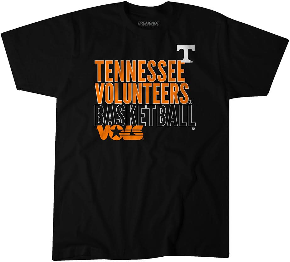 Tennessee Basketball: Text Logo Overlay 1