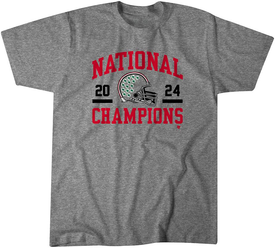 Ohio State Football: National Champions Helmet 1