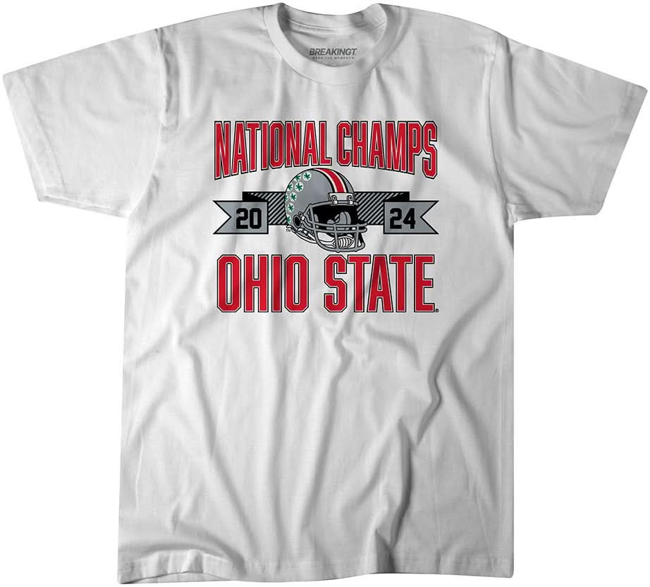Ohio State Football: National Champs Arched Helmet 1