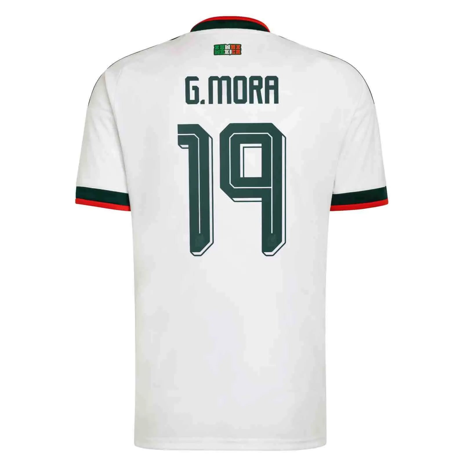 adidas 2026 Mexico Men's Stadium Away Soccer Jersey 10