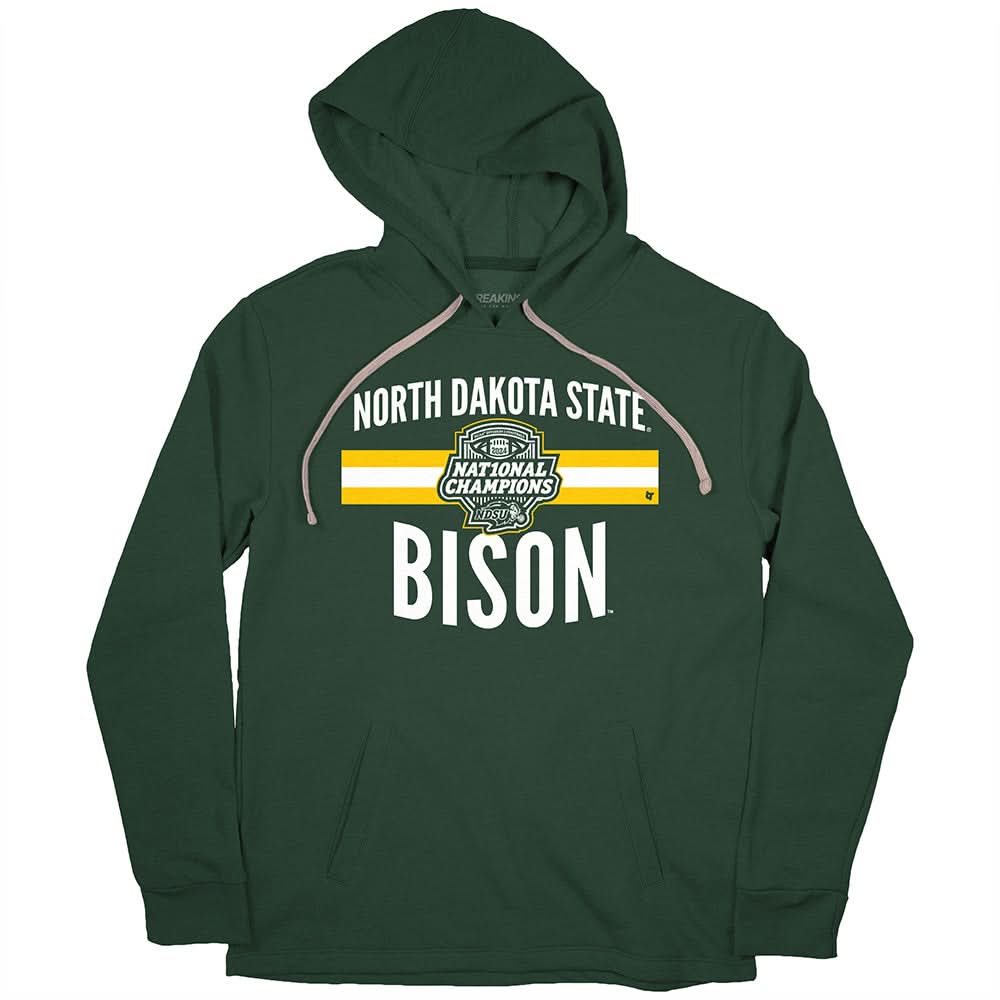 NDSU Football: 2024 FCS National Champs Logo Stripe 2