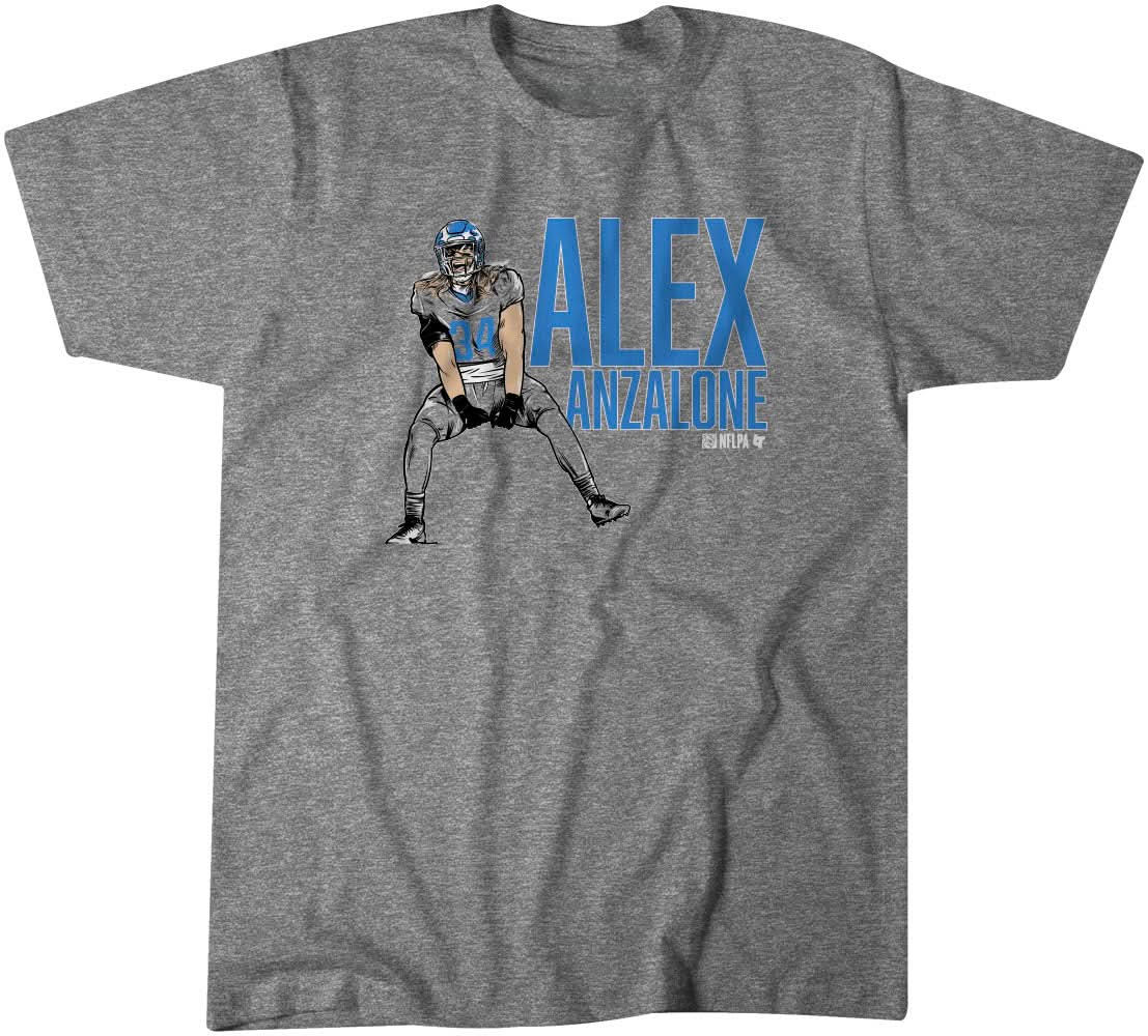 Alex Anzalone: Grit Pose 1