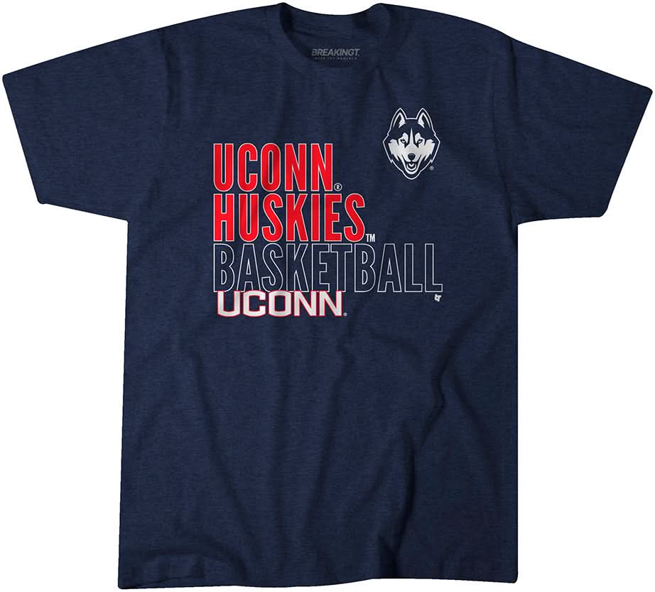 UConn Basketball: Text Logo Overlay 1