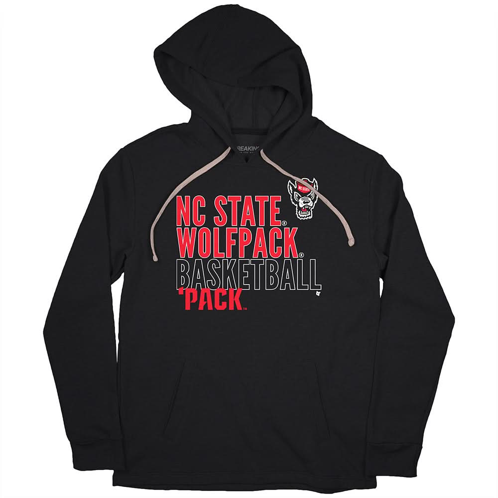 NC State Basketball: Text Logo Overlay 2