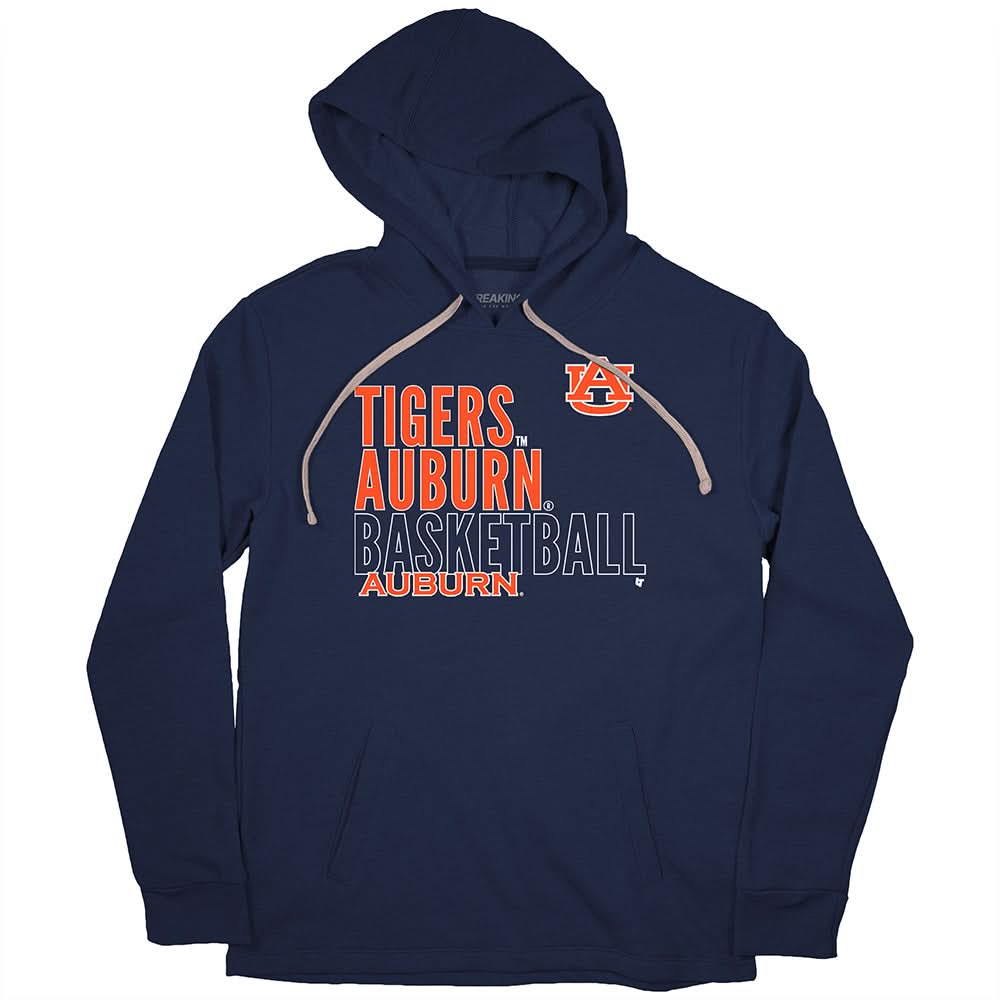Auburn Basketball: Text Logo Overlay 2
