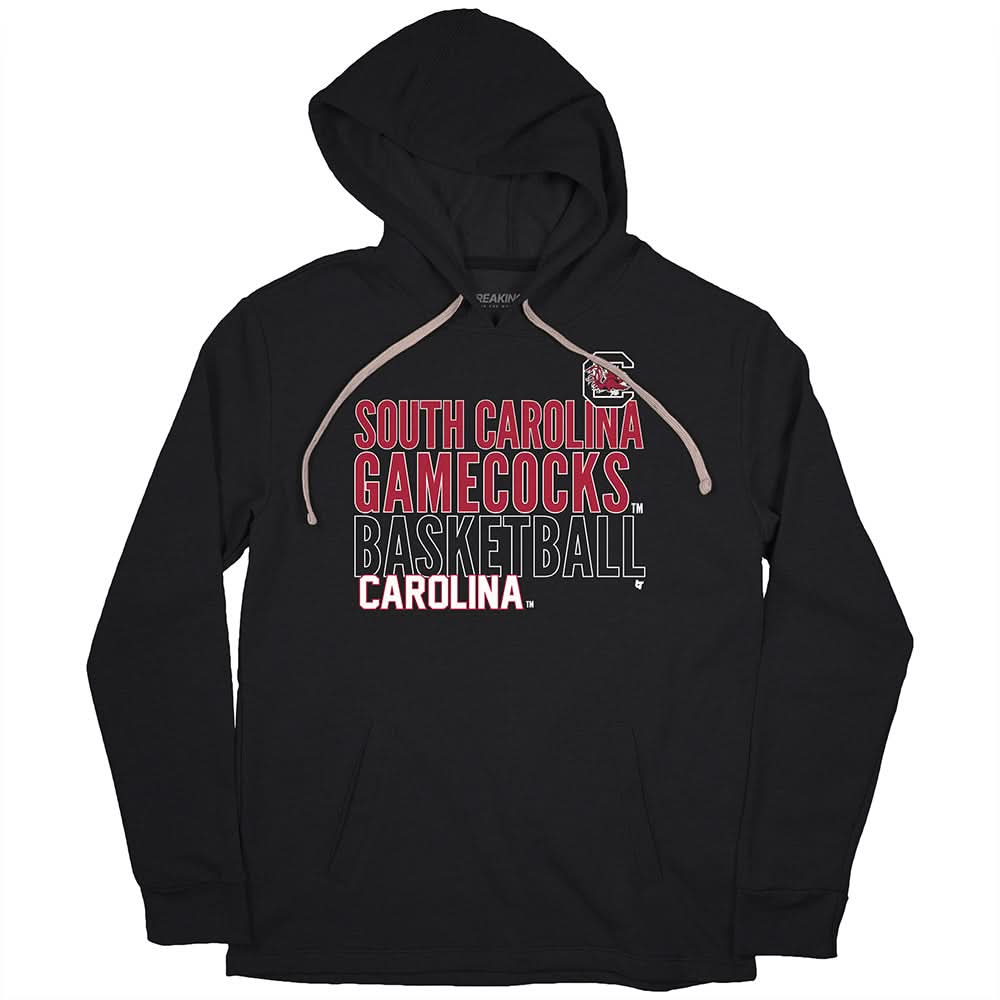 South Carolina Basketball: Text Logo Overlay 2