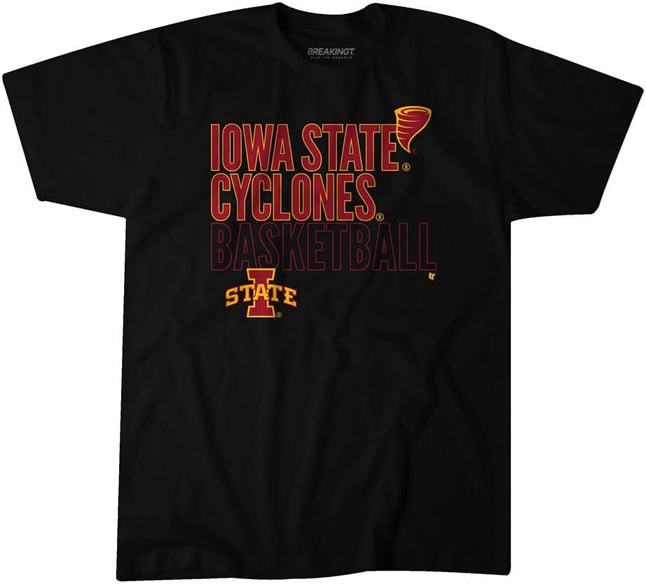 Iowa State Basketball: Text Logo Overlay 1