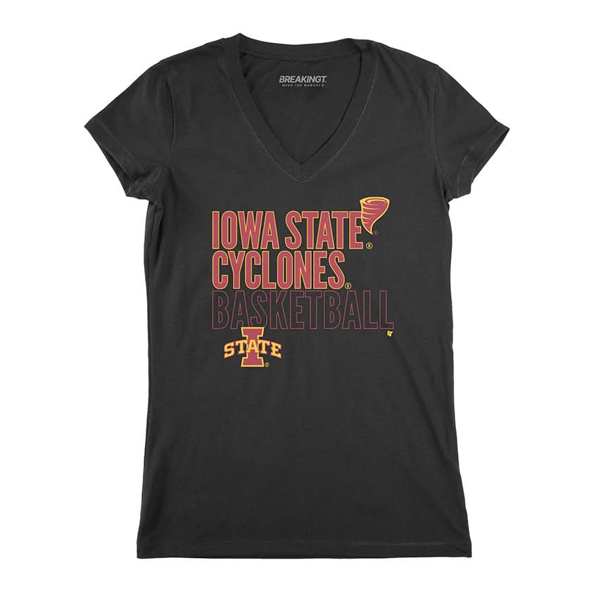 Iowa State Basketball: Text Logo Overlay 3