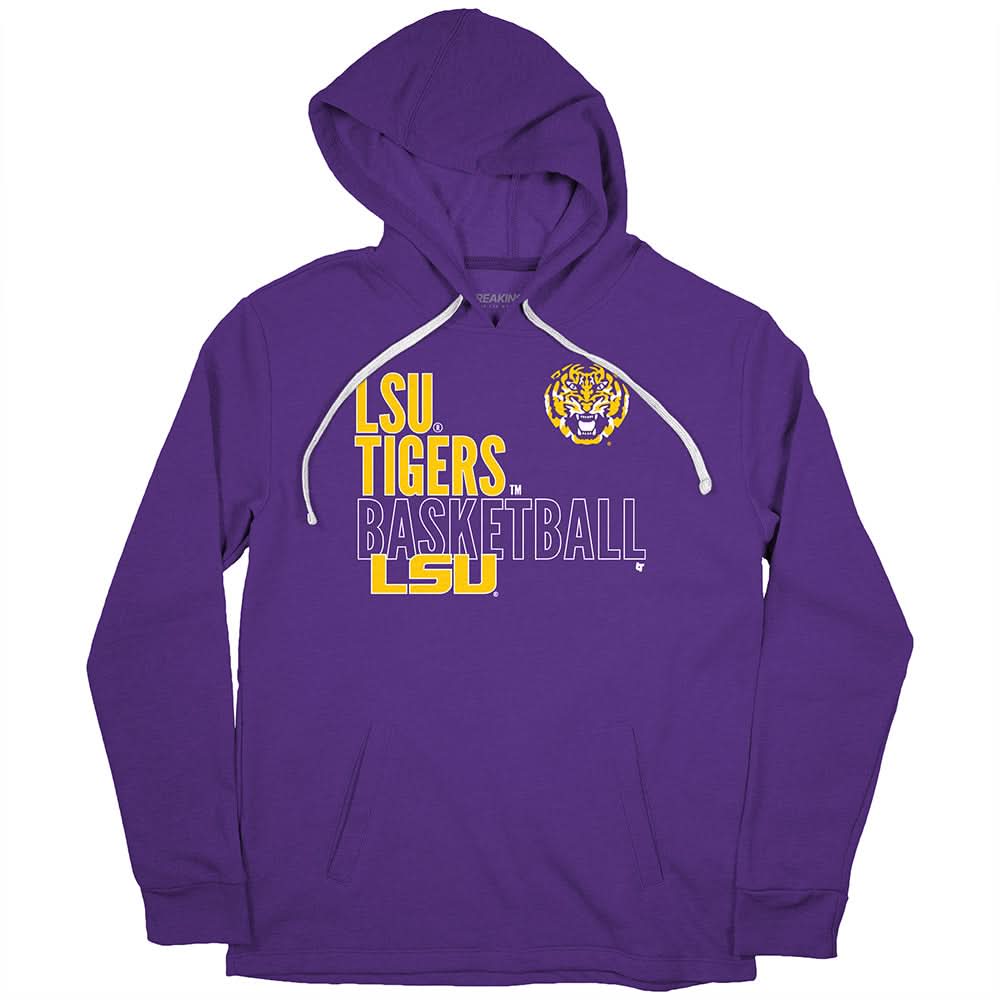 LSU Basketball: Text Logo Overlay 2