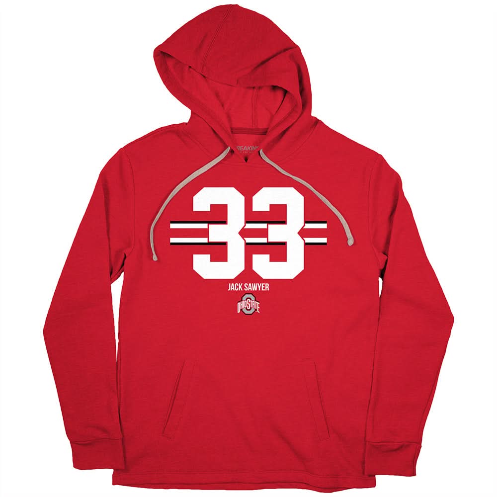 Ohio State Football: Jack Sawyer 33 Stripe 2