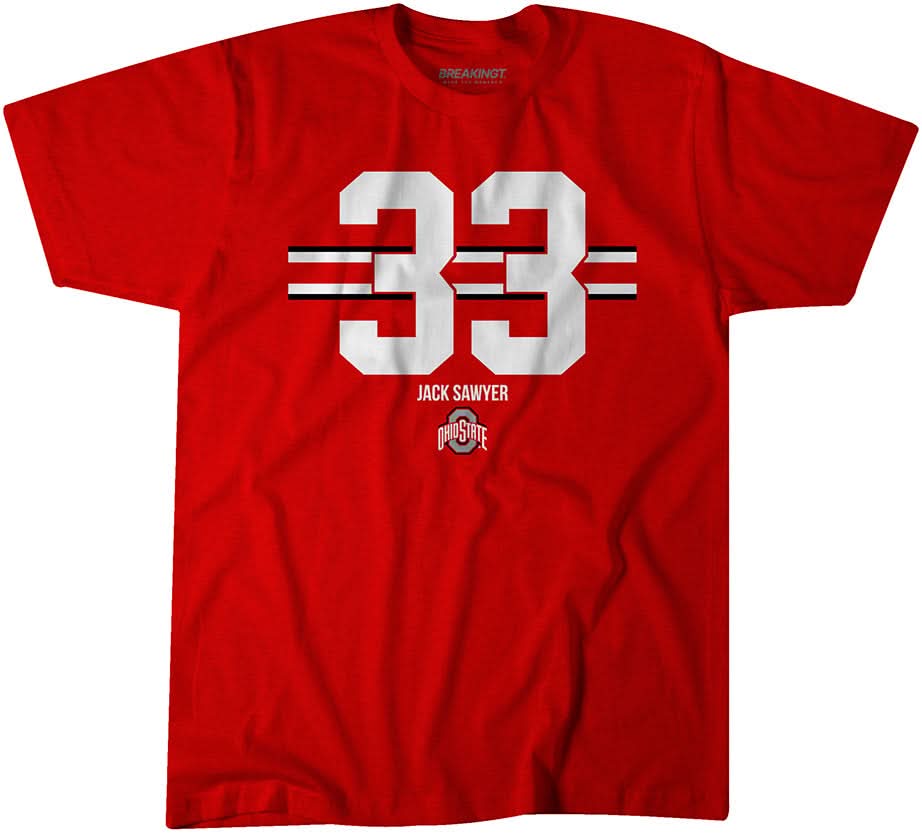 Ohio State Football: Jack Sawyer 33 Stripe 1